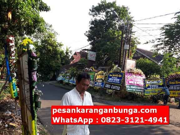Bunga Krans Duka Cita di Kota Bogor