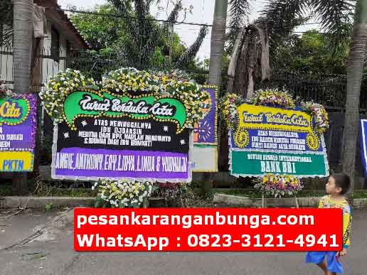 Rangkaian Bunga Belasungkawa Daerah Bogor