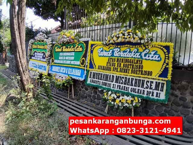 Layanan Ucapan Turut Berduka Cita pada Papan Bunga di Bogor