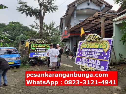 Karangan Bunga Belasungkawa di Kota Bogor