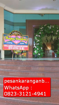 Happy Wedding Karangan Bunga di Bogor