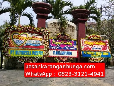 Papan Karangan Bunga Pernikahan di Bogor