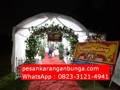 Layanan Papan Bunga Pernikahan Simple di Bogor