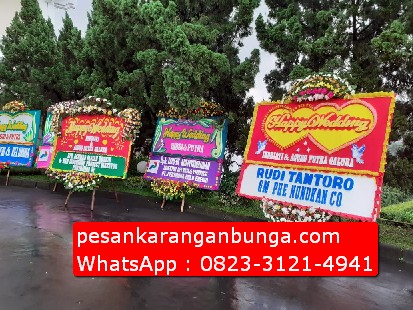 Karangan Bunga Happy Engagement di Bogor