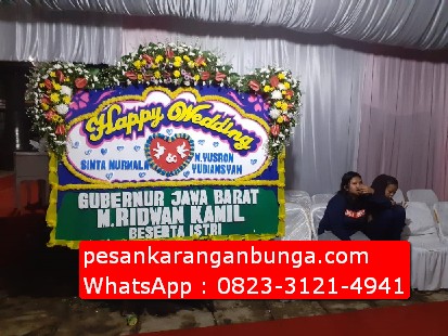 Papan Bunga Menikah di Bogor