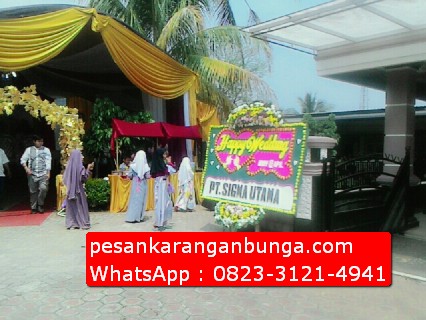 Papan Bunga Perkawinan di Bogor