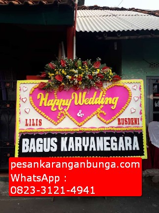 Papan Bunga Menikah di Bogor