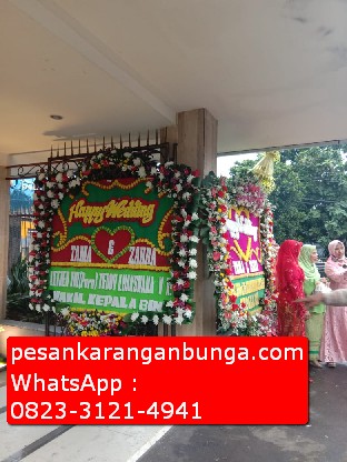 Papan Bunga Perkawinan di Bogor