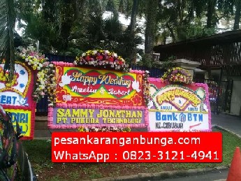 Pesan Selamat Bahagia Papan Bunga di Bogor