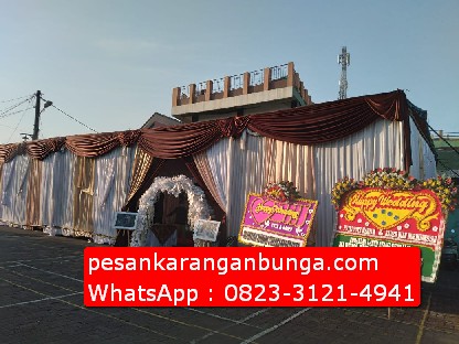 Papan Bunga Wedding di Bogor