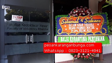 Bunga Papan Dirgahayu di Bogor